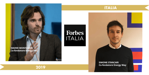 Energy Way scala il ranking di Forbes con 3 partner e ha il primato tra le società italiane